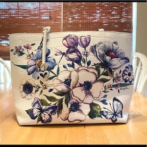 Brighton Noir Jardín Floral Tote